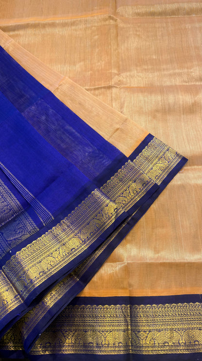 HANDLOOM KANCHIPURAM SILK COTTON (KSC220)