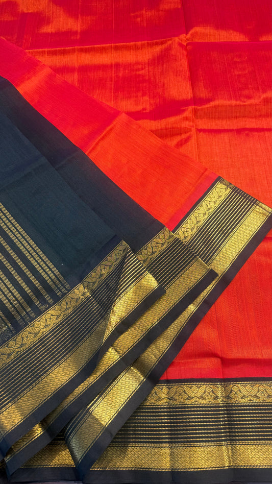HANDLOOM KANCHIPURAM SILK COTTON (KSC165)