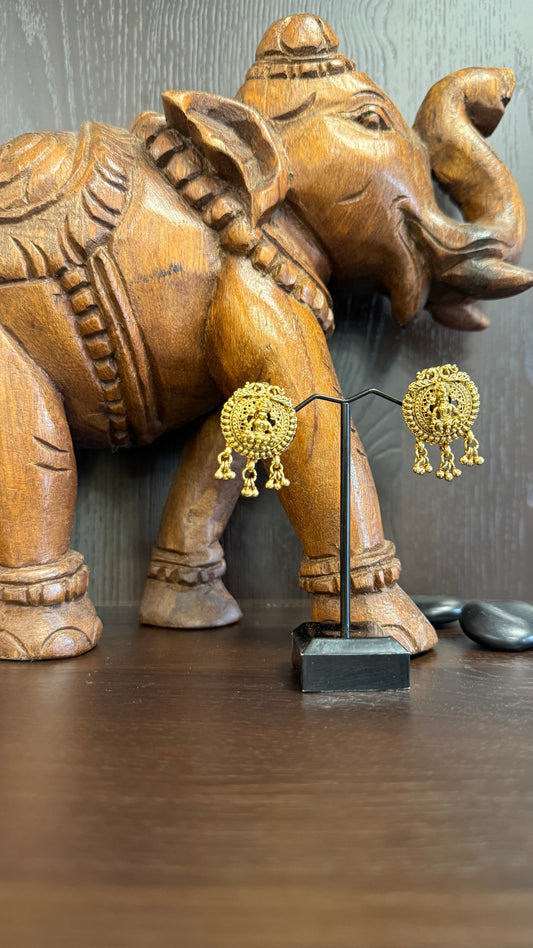 Biravy letchumy Gold Jhumka