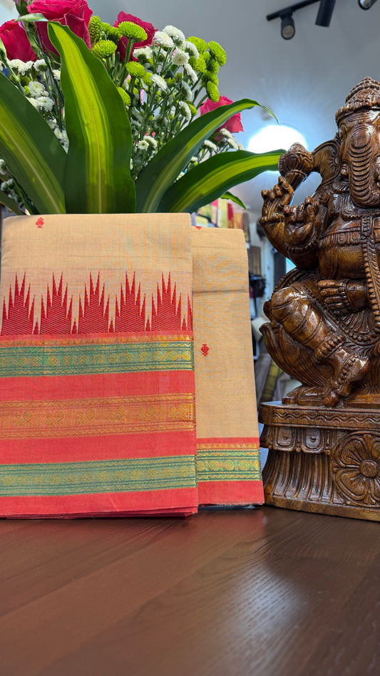 Kanchi Cotton Saree