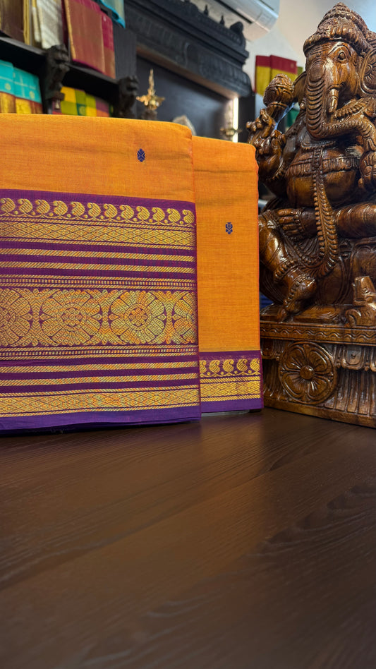 Kanchi Cotton Saree