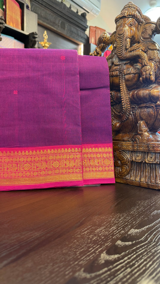 Kanchi Cotton Saree