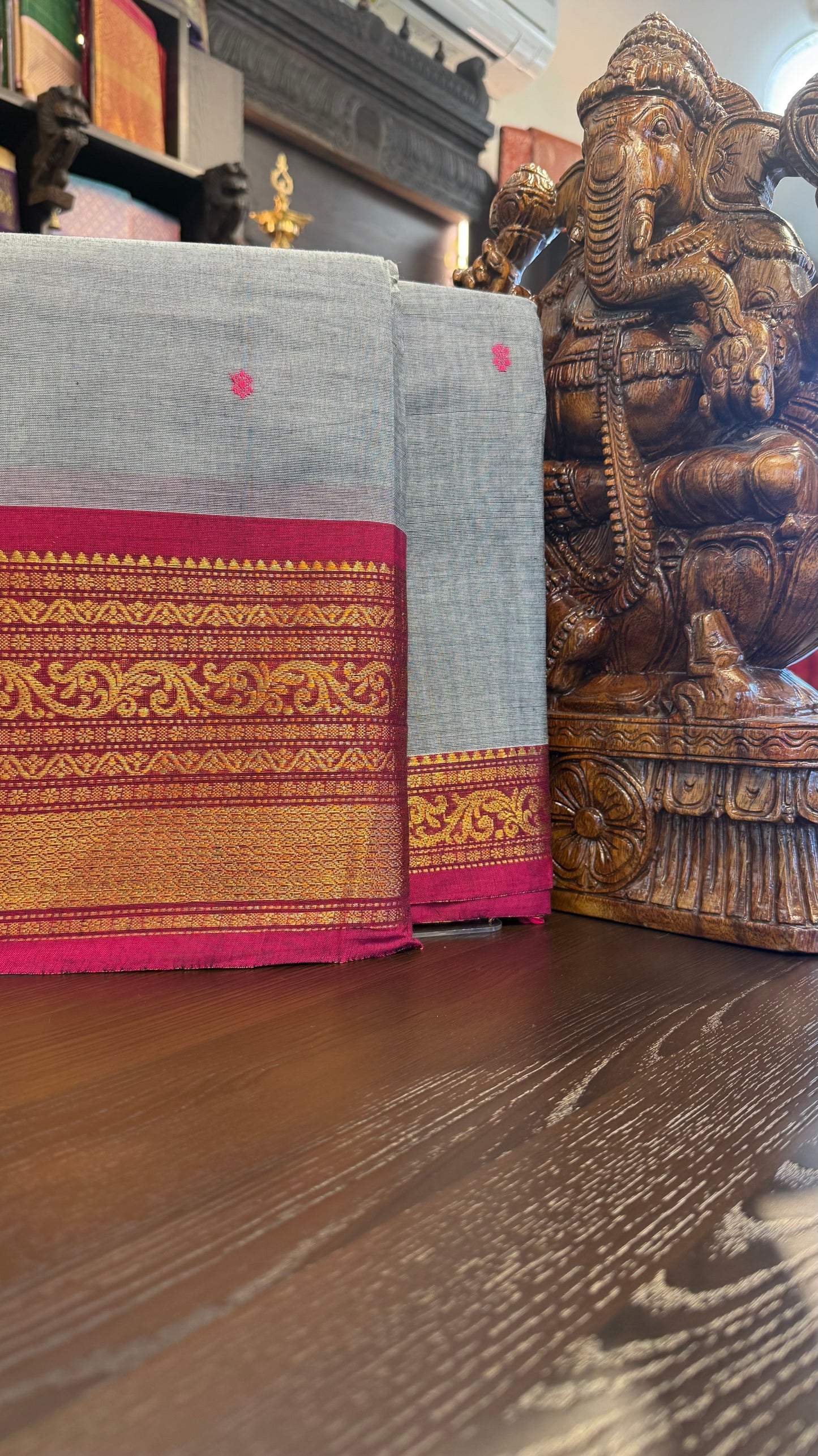 Kanchi Cotton Saree