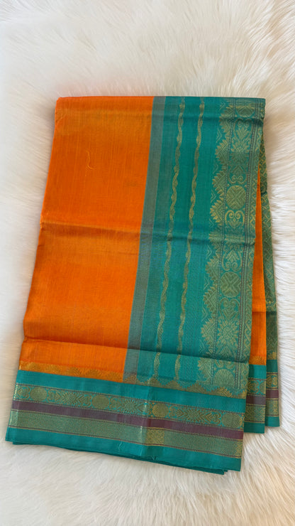 HANDLOOM KANCHIPURAM SILK COTTON (KSC234)