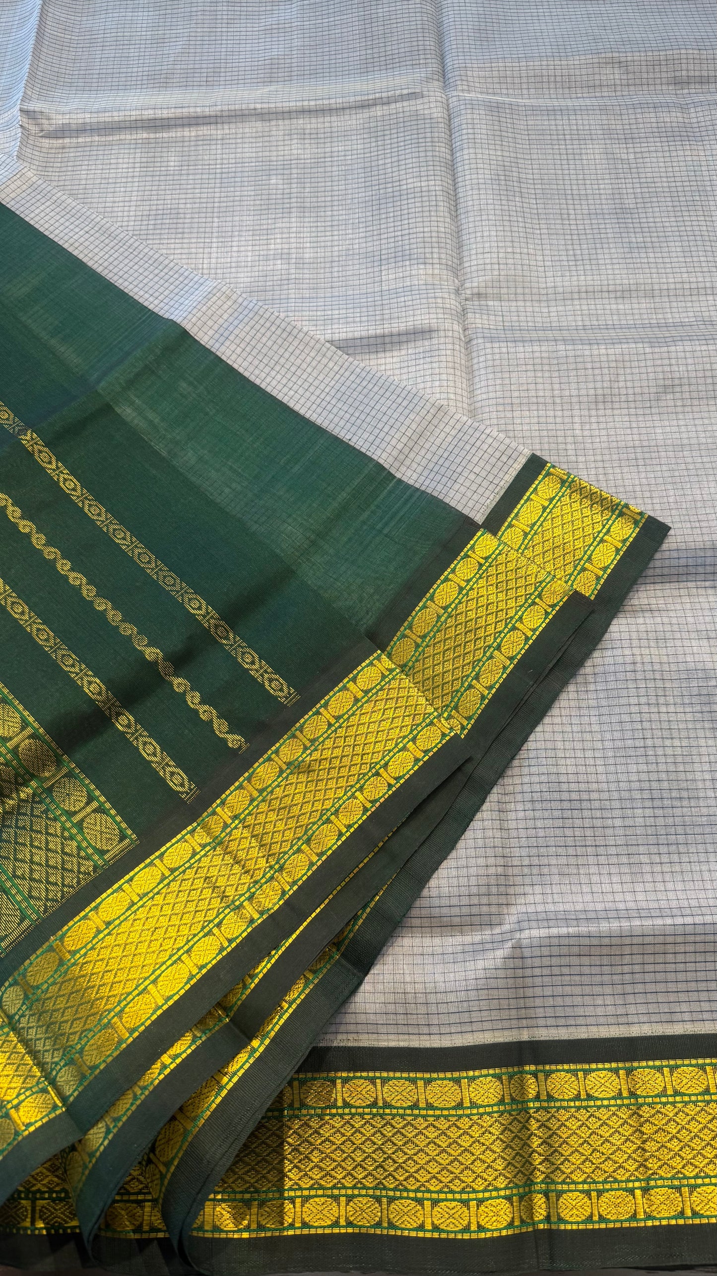 HANDLOOM KANCHIPURAM SILK COTTON (KSC262)