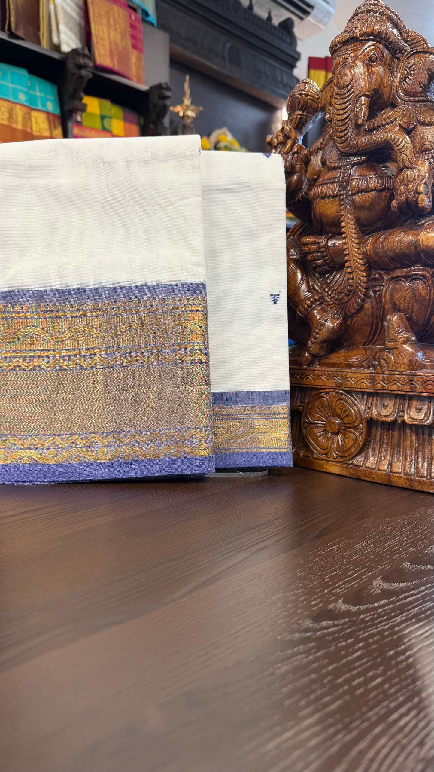 Kanchi Cotton Saree