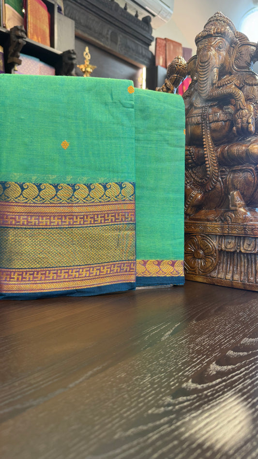 Kanchi Cotton Saree
