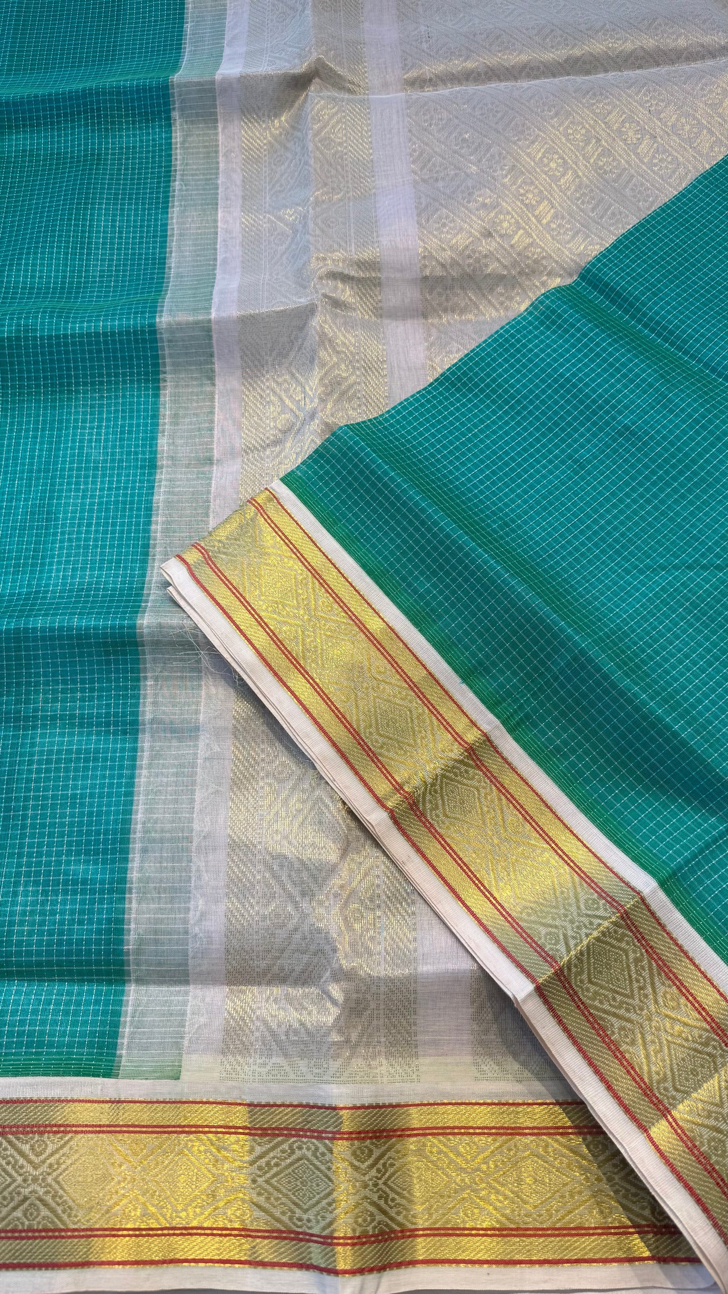 HANDLOOM KANCHIPURAM SILK COTTON (KSC260)