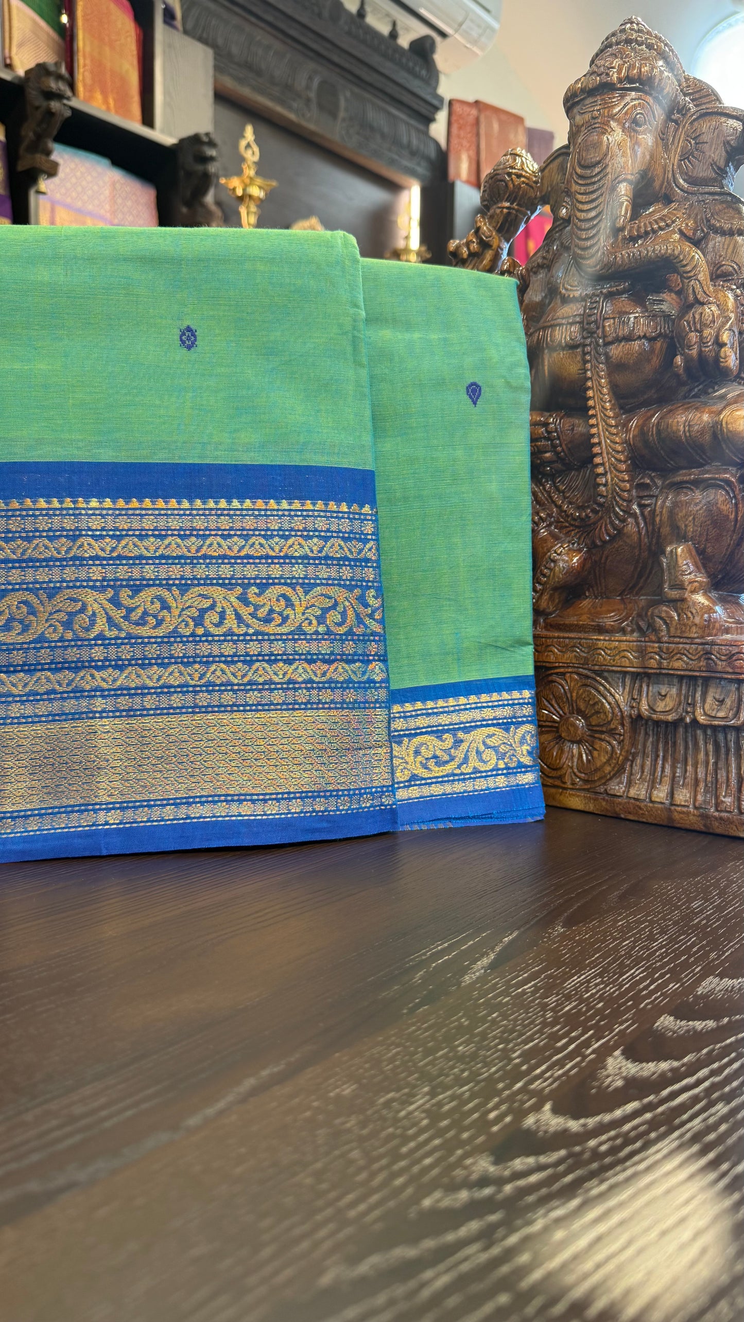 Kanchi Cotton Saree