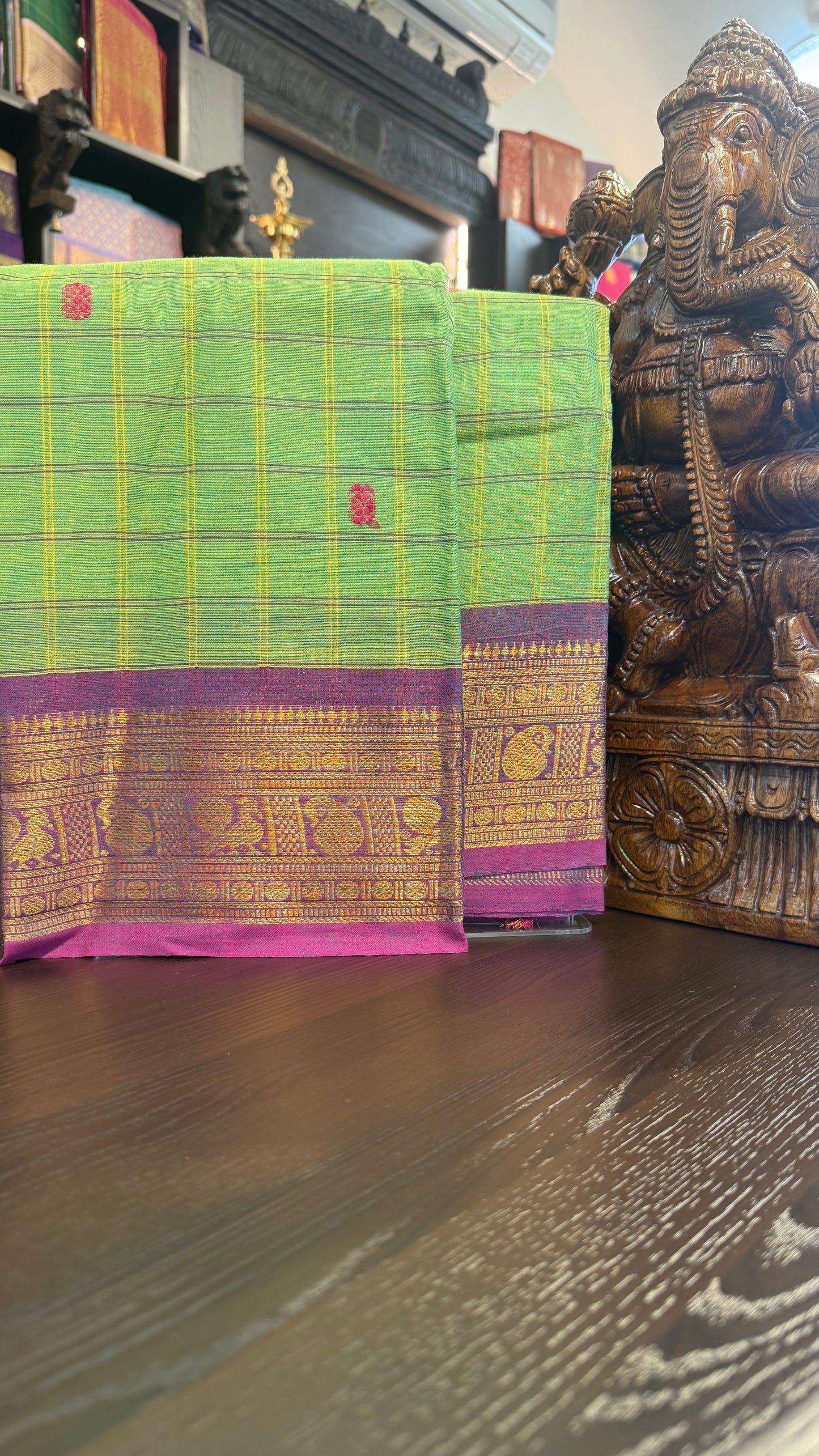 Kanchi Cotton Saree