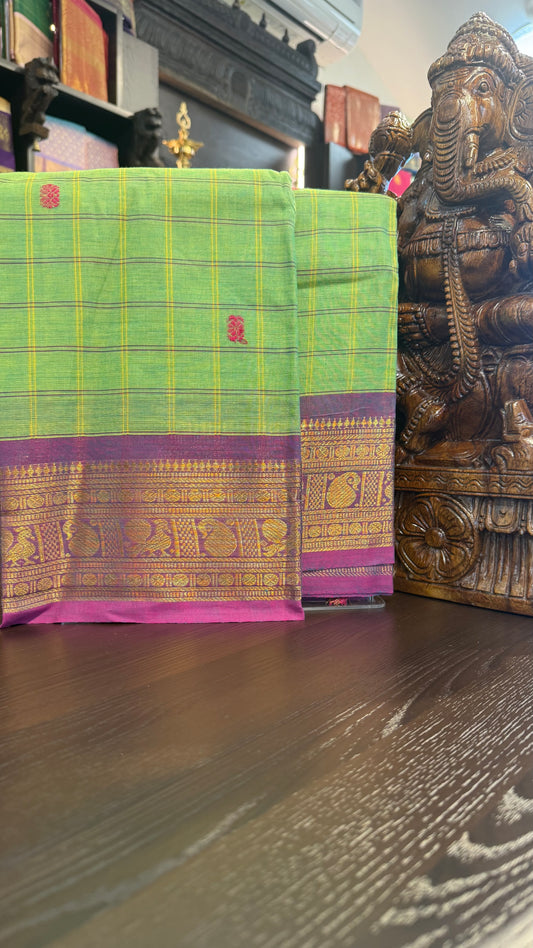 Kanchi Cotton Saree