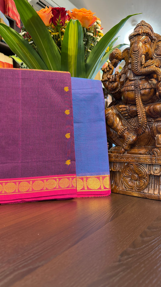 Kanchi Cotton Saree