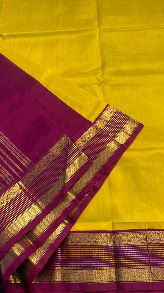 HANDLOOM KANCHIPURAM SILK COTTON (KSC162)