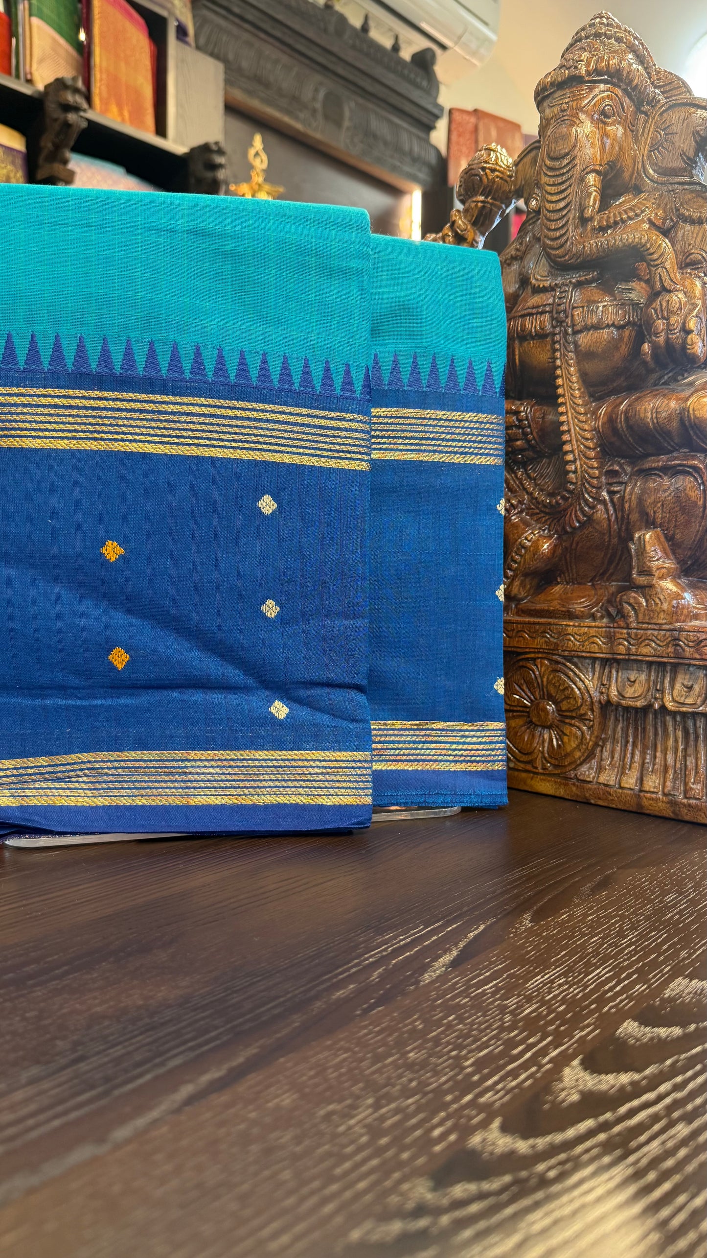 Kanchi Cotton Saree
