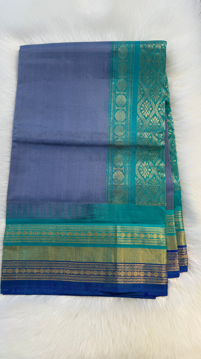 HANDLOOM KANCHIPURAM SILK COTTON (KSC229)