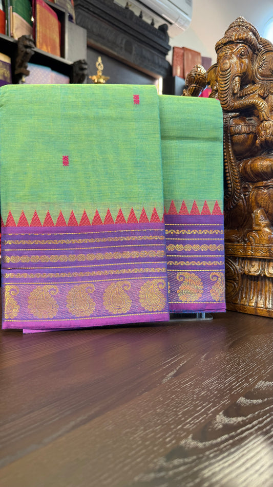 Kanchi Cotton Saree