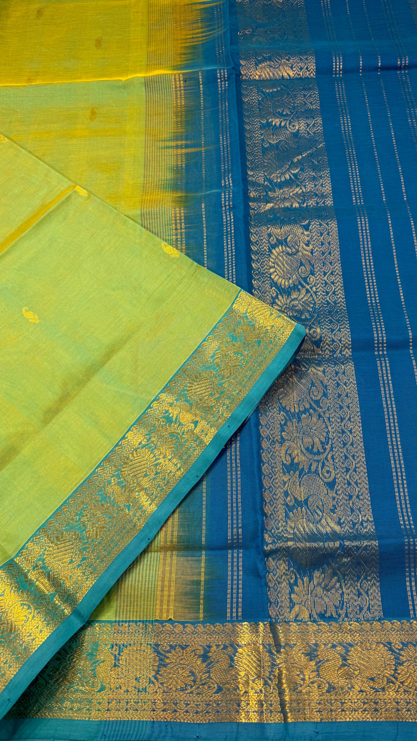 HANDLOOM KANCHIPURAM SILK COTTON (KSC194)