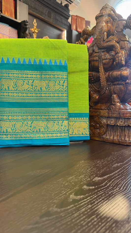 Kanchi Cotton Saree