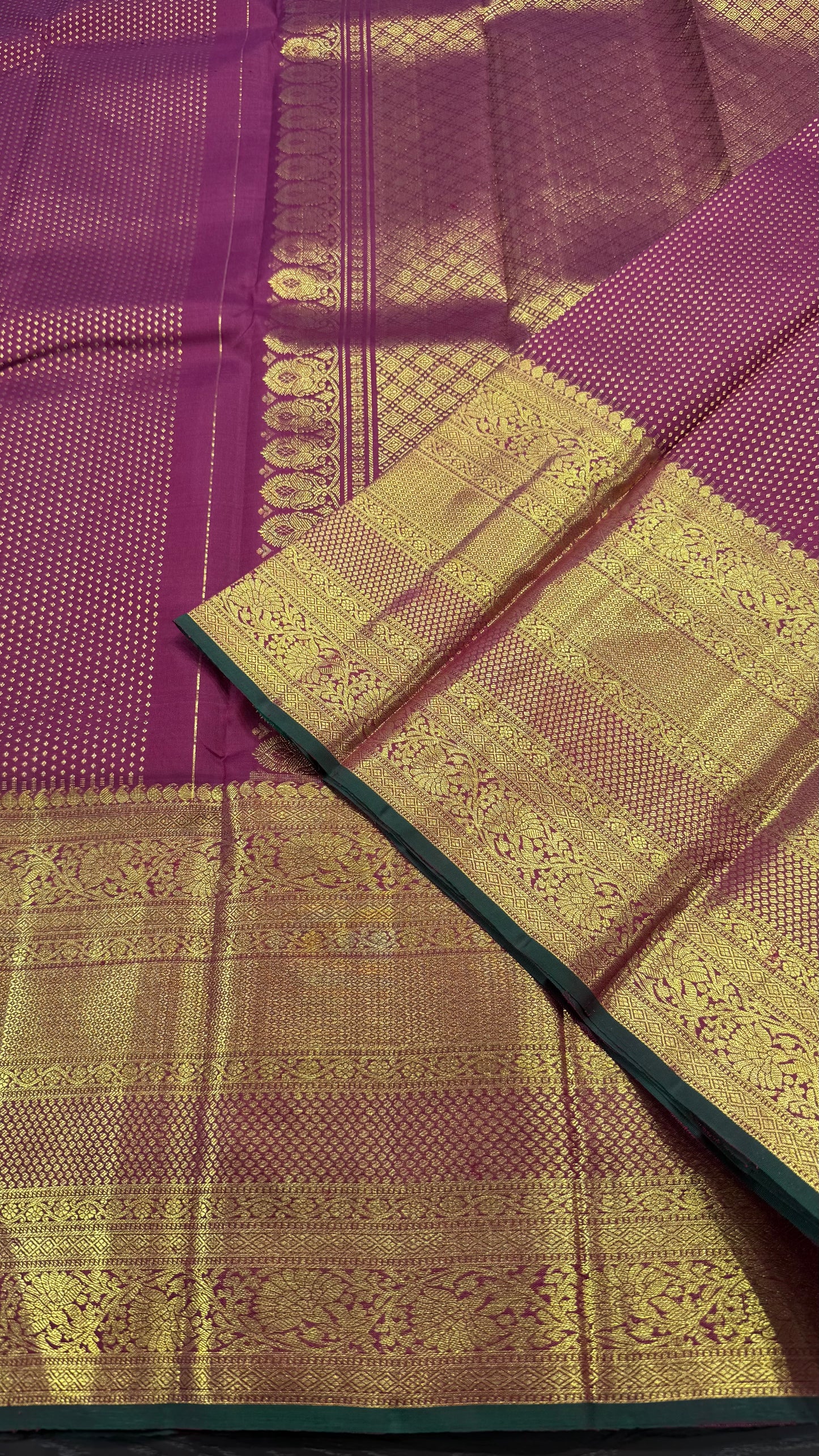 BURGUNDY PURE KANCHIPURAM HANDLOOM SILK SAREE(KSS 585)