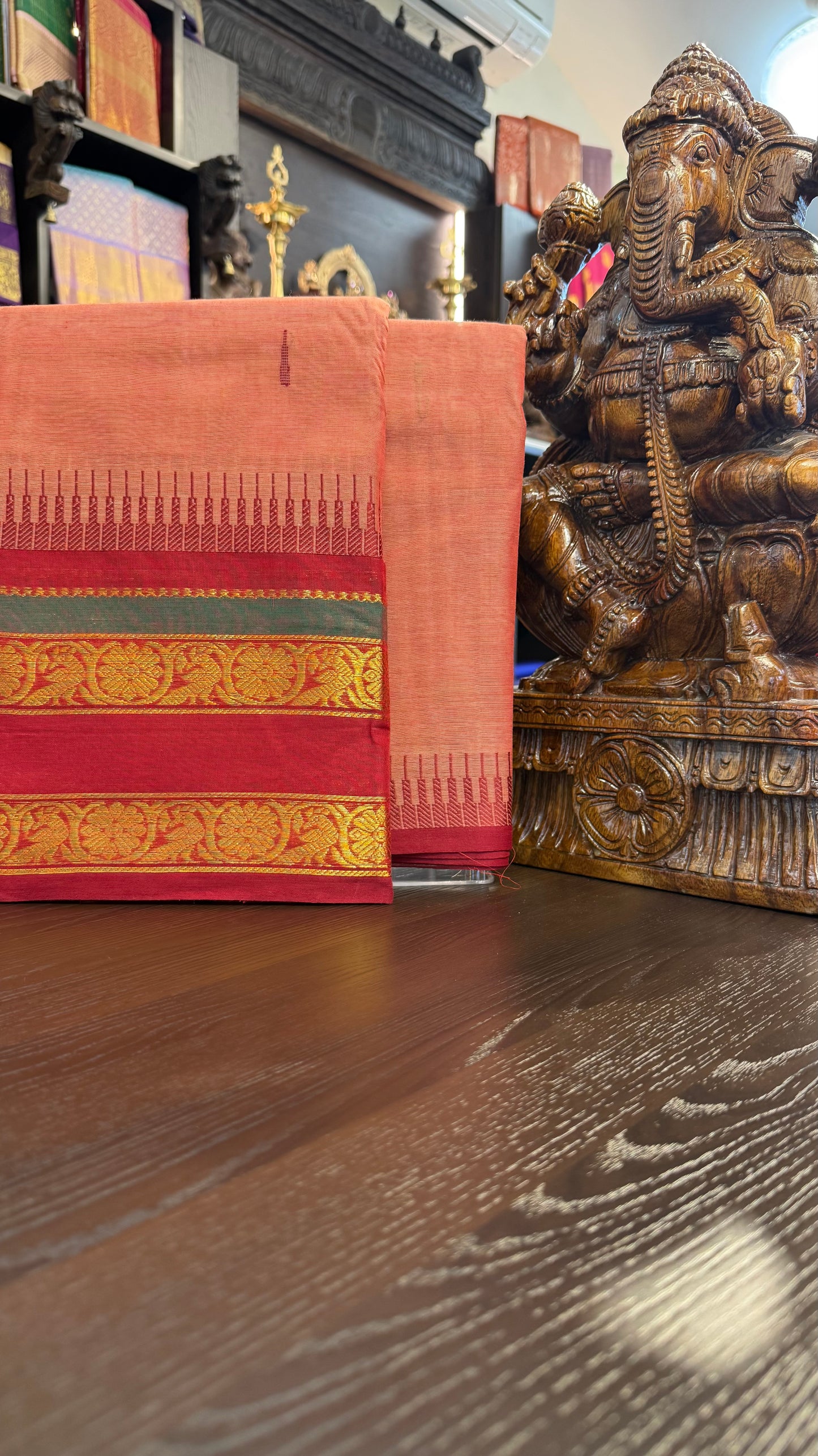 Kanchi Cotton Saree