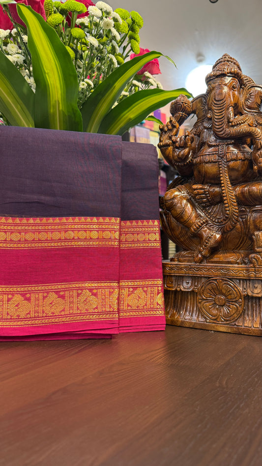 Kanchi Cotton Saree