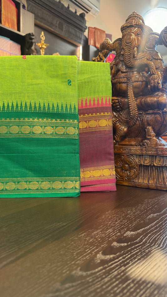 Kanchi Cotton Saree