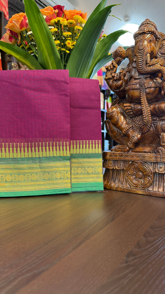 Kanchi Cotton Saree