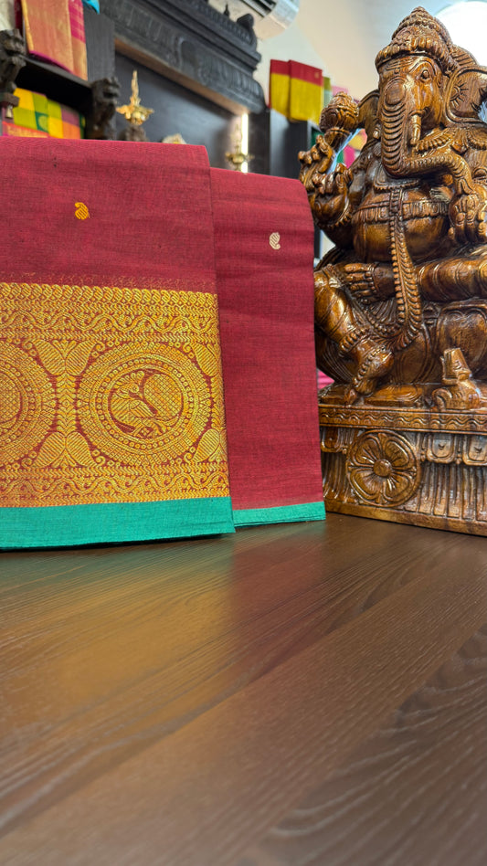 Kanchi Cotton Saree