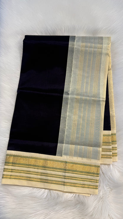 HANDLOOM KANCHIPURAM SILK COTTON (KSC154)