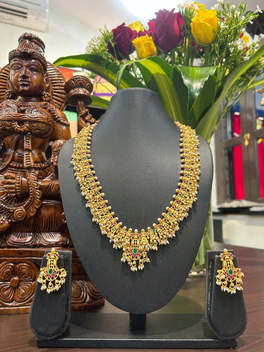 Ikshita Long Necklace Jewellery Set
