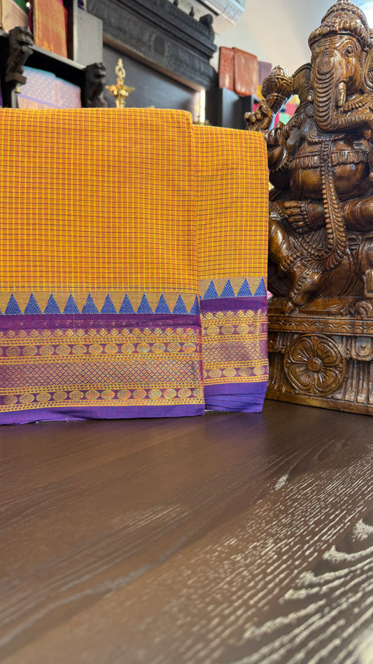 Kanchi Cotton Saree