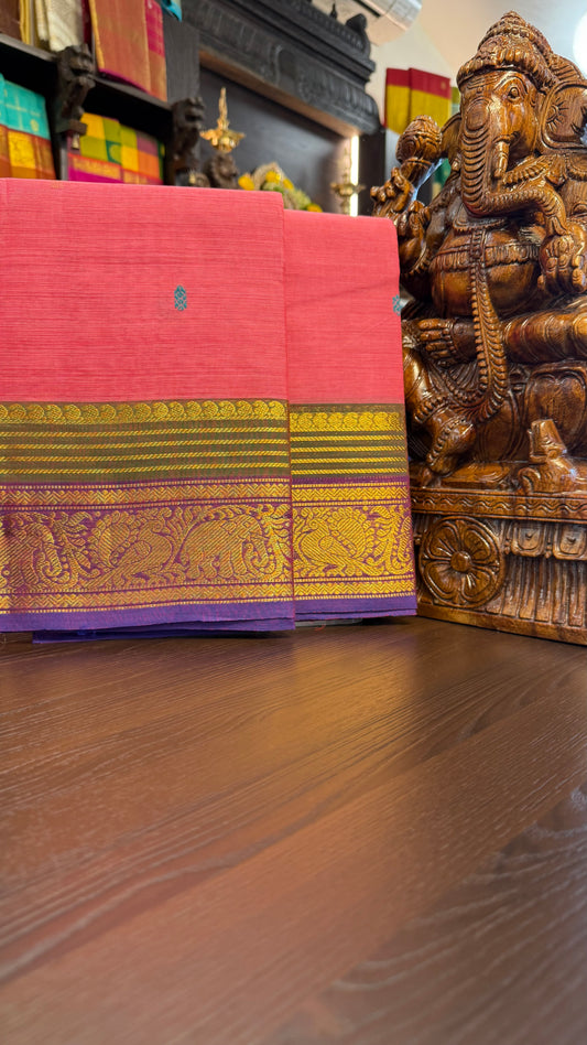 Kanchi Cotton Saree