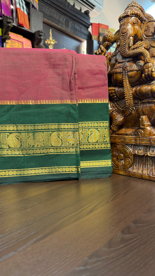 Kanchi Cotton Saree