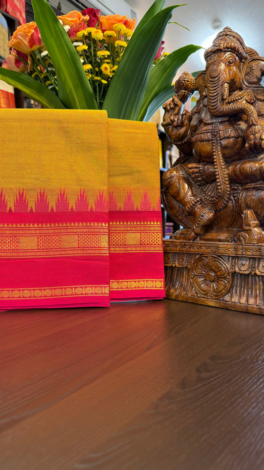 Kanchi Cotton Saree