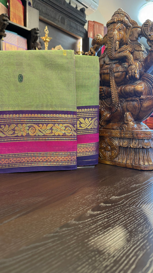 Kanchi Cotton Saree