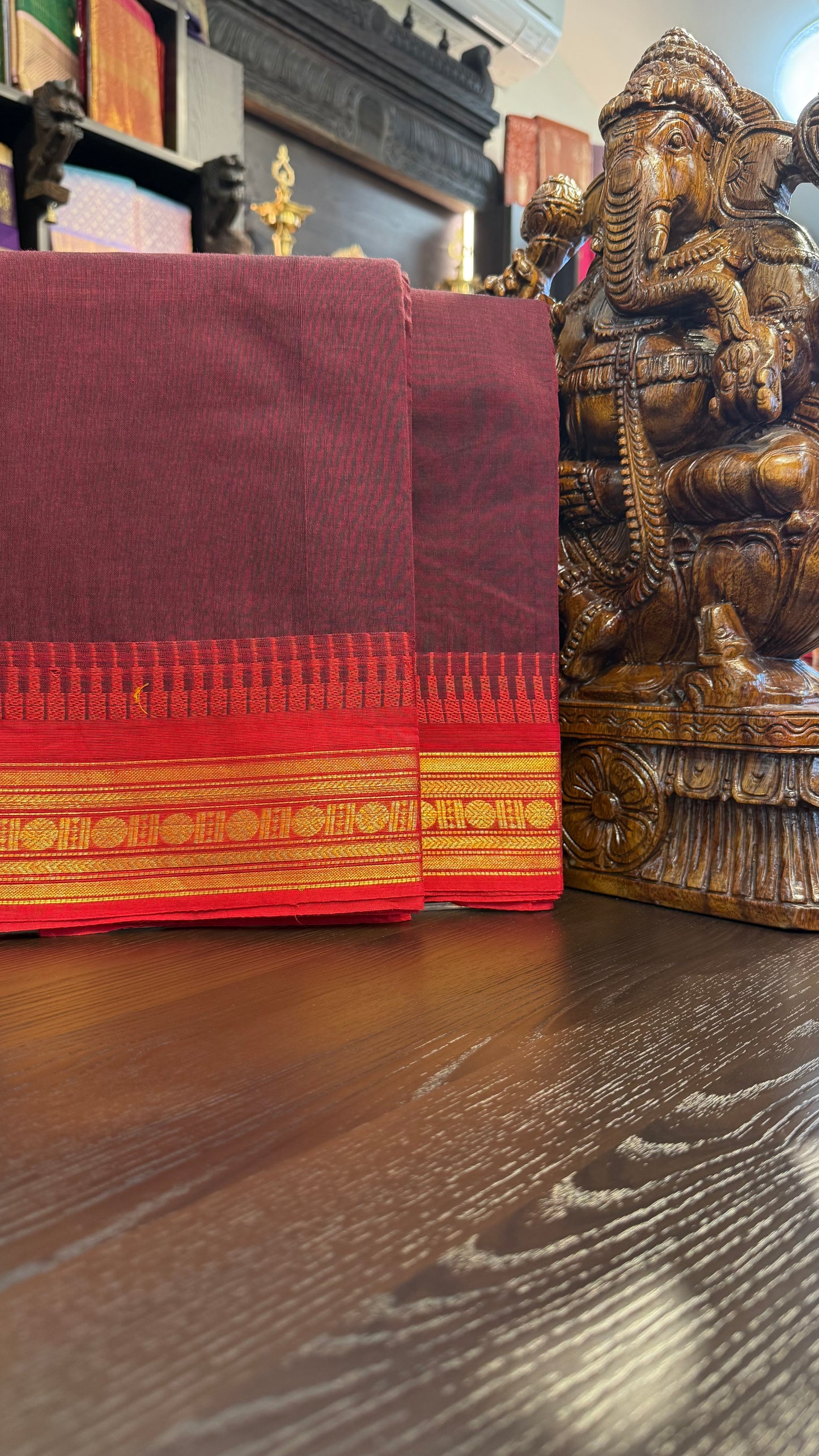 Kanchi Cotton Saree