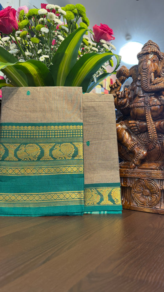 Kanchi Cotton Saree