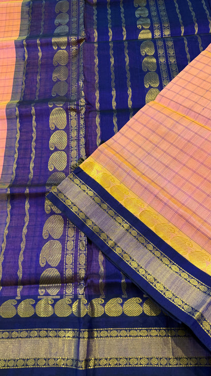 HANDLOOM KANCHIPURAM SILK COTTON (KSC251)
