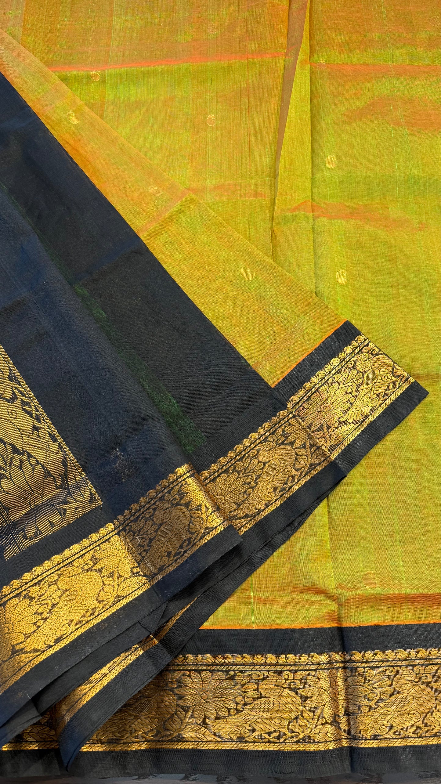 HANDLOOM KANCHIPURAM SILK COTTON (KSC228)