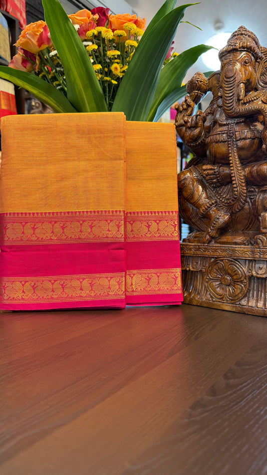 Kanchi Cotton Saree