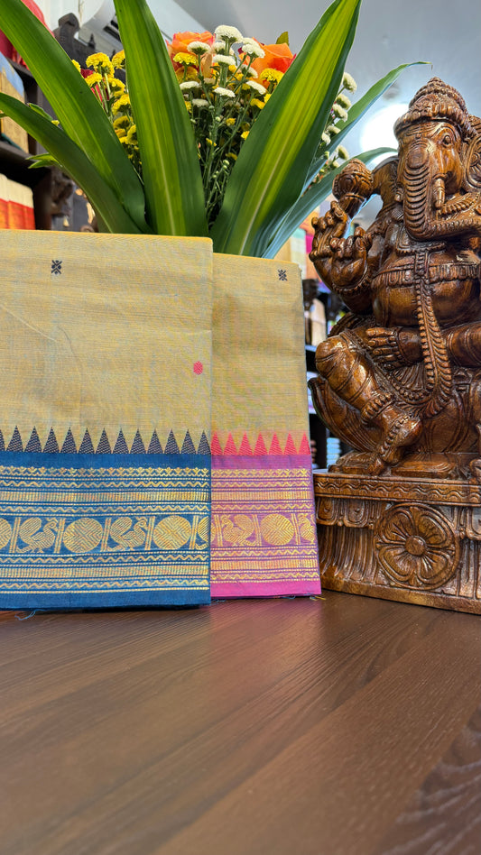 Kanchi Cotton Saree