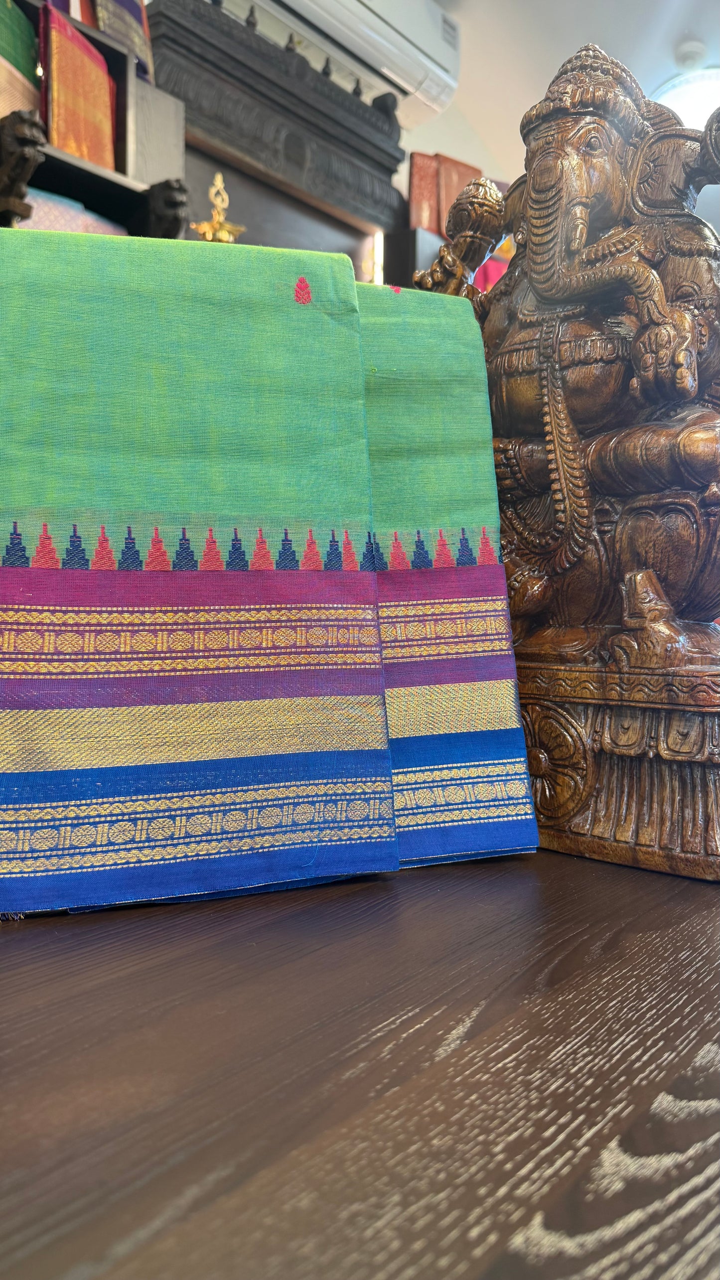 Kanchi Cotton Saree