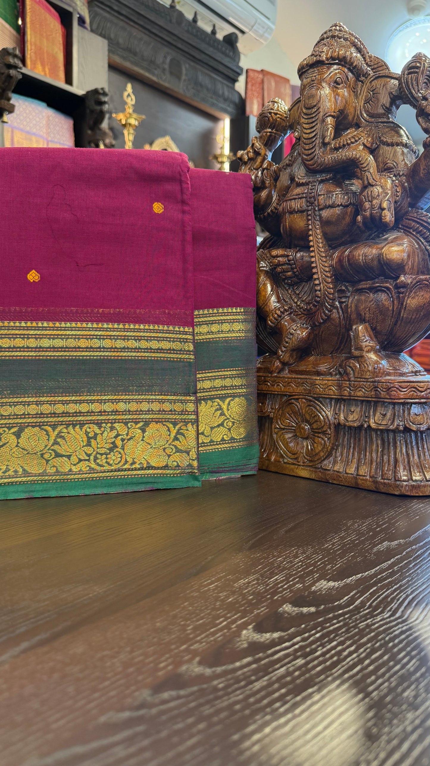 Kanchi Cotton Saree