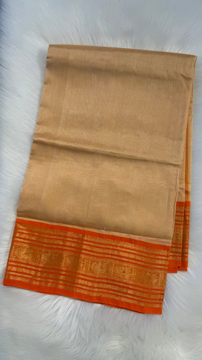 HANDLOOM KANCHIPURAM SILK COTTON (KSC163)