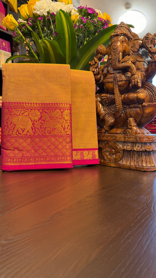 Kanchi Cotton Saree