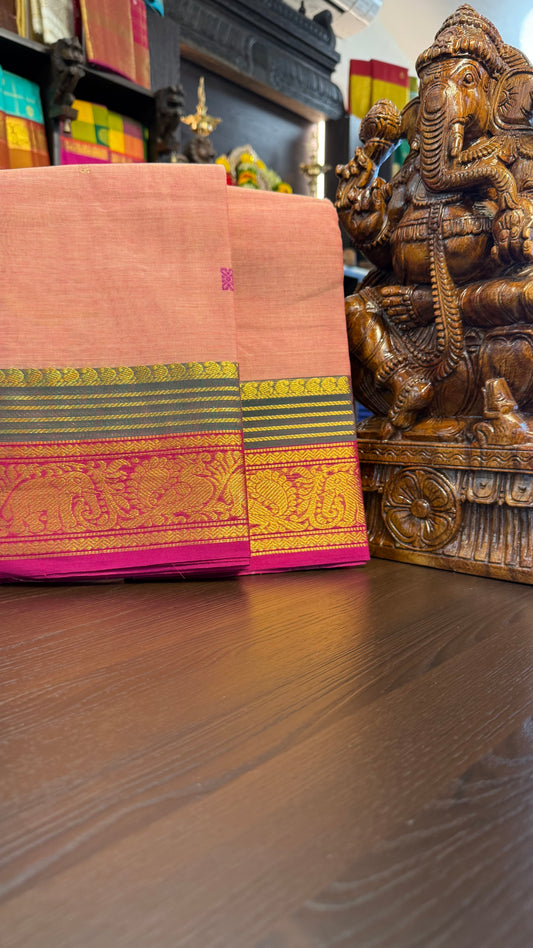 Kanchi Cotton Saree