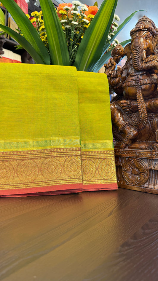 Kanchi Cotton Saree