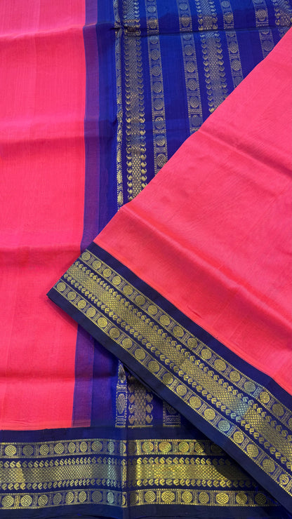 HANDLOOM KANCHIPURAM SILK COTTON (KSC215)