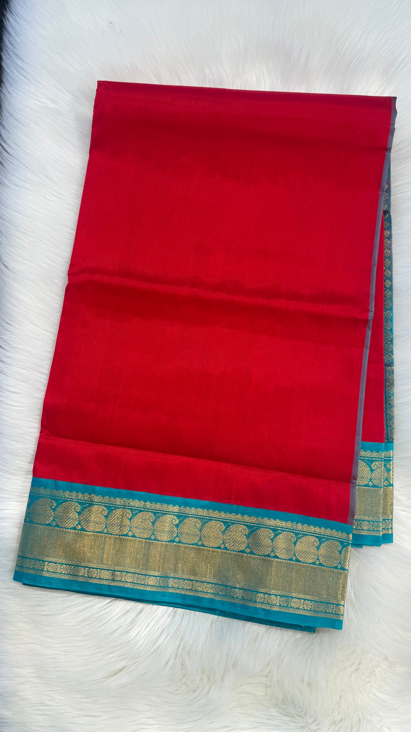 HANDLOOM KANCHIPURAM SILK COTTON (KSC160)