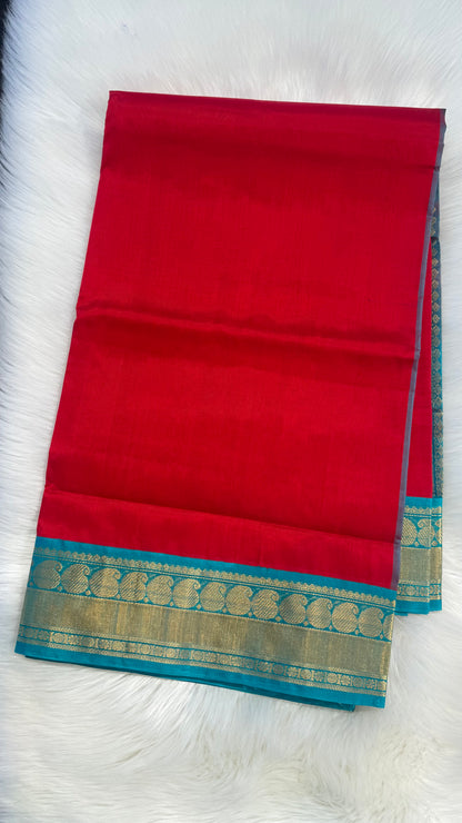 HANDLOOM KANCHIPURAM SILK COTTON (KSC160)